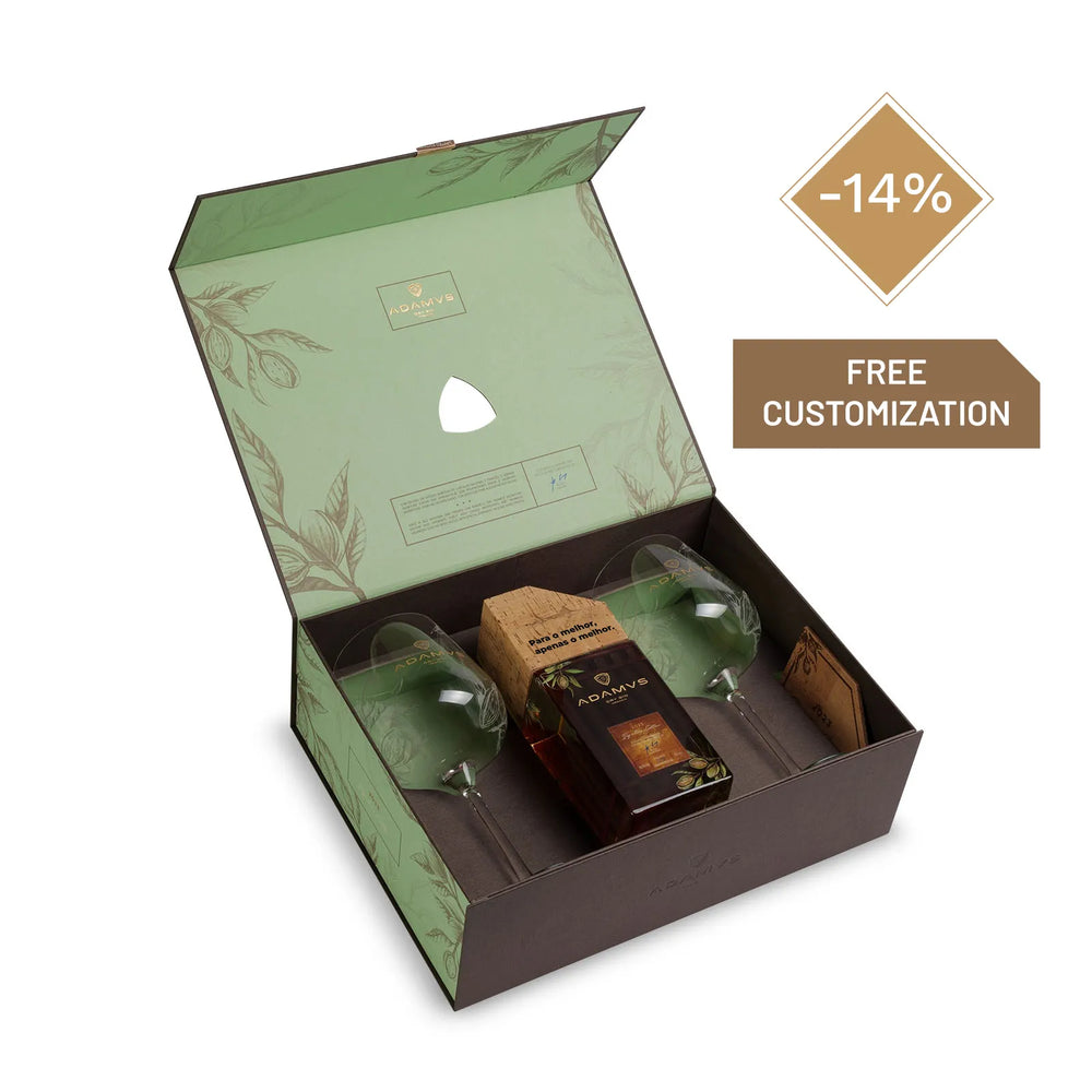 Customized Message Adamus Organic Dry Gin Signature Edition 2023 70cl Gift Box - EN - Easter Edition