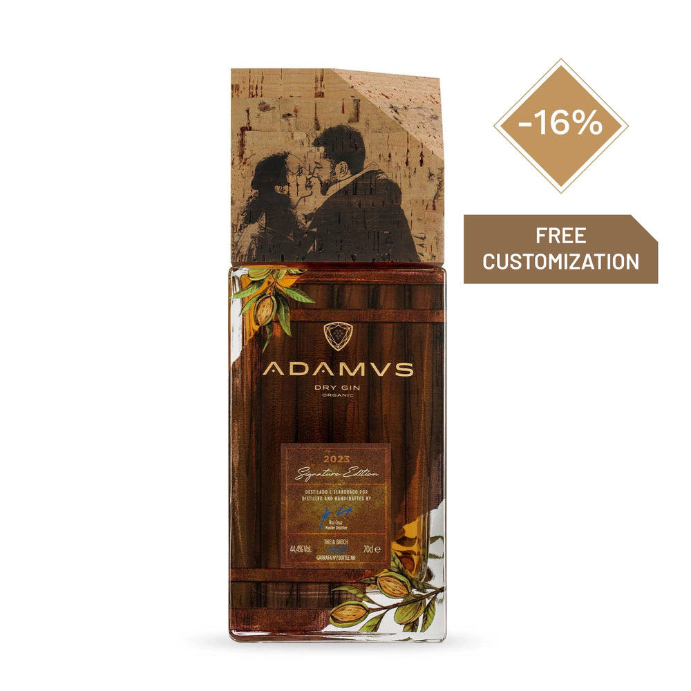Personnalisé Adamus Organic Dry Gin Signature Edition 2023 70cl  - The Valentine’s Edit